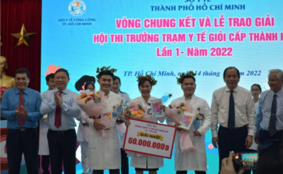 3 bác sĩ trẻ xuất sắc giành Giải Nhất “Trưởng trạm y tế giỏi cấp Thành phố”